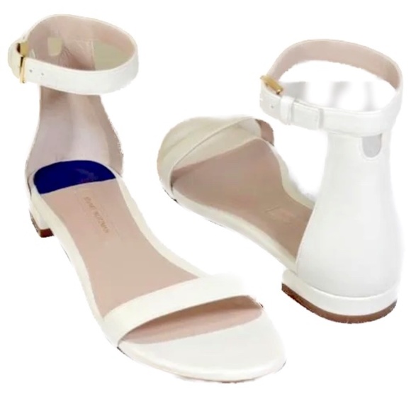 👡 Stuart Weitzman Ivory Sandals – Spring 20Ivory Spring Collection 2022 Sandals - Picture 3 of 11